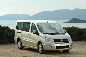 Fiat Scudo Panorama 7 seater car hire