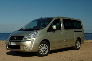 Fiat Scudo Panorama 7 seater car hire