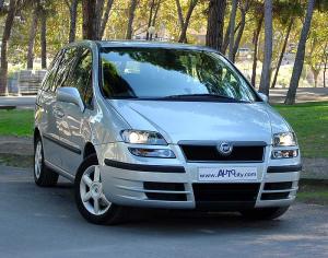 Fiat Ulysee 7 seater car hire